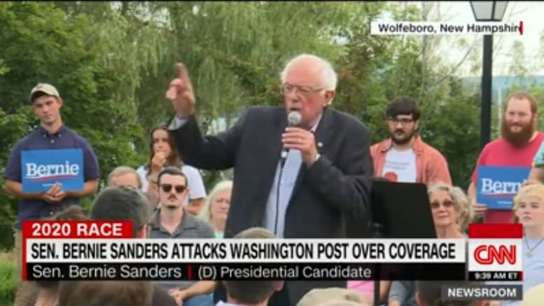Here’s the Evidence Corporate Media Say Is Missing of WaPo Bias Against Sanders