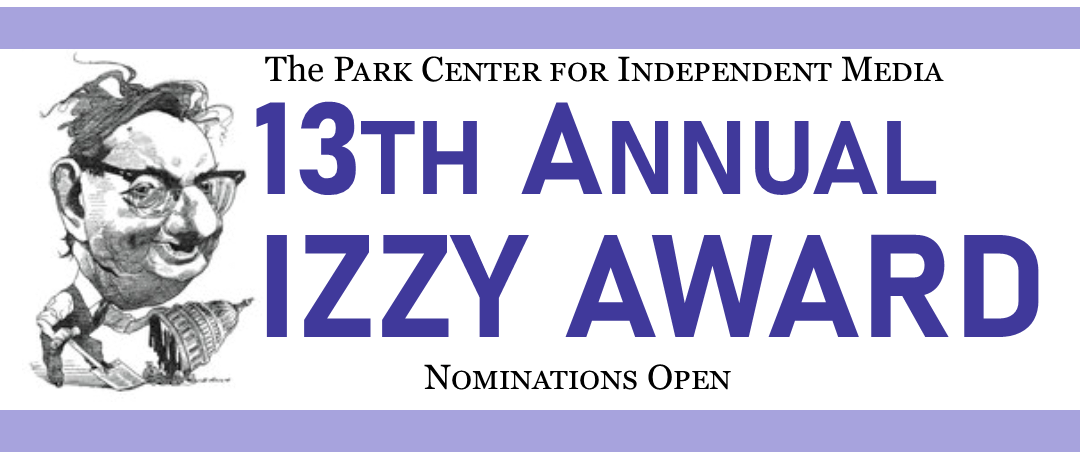 Nominations Open for 13th Annual ‘Izzy Award’ for Independent Media